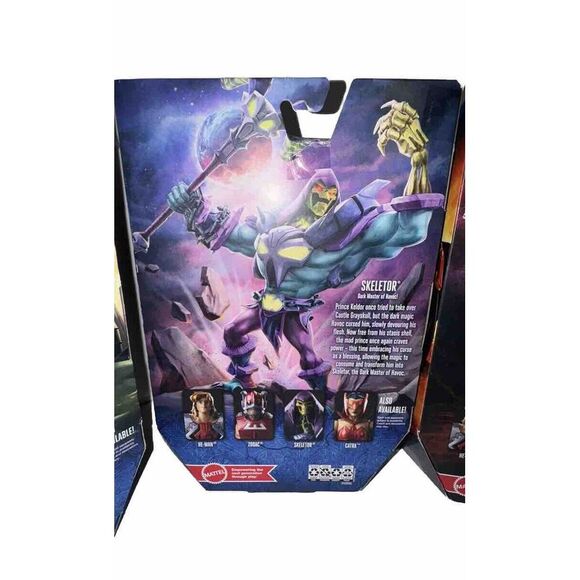 Mattel Masters of the Universe Masterverse Catra,Zodac,He-Man, Skeleton 40th - Picture 9 of 11